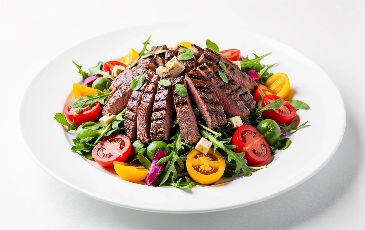 High protein balanced meal